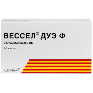 Купить  Вессел Дуэ Ф капсулы 250ЕД №60