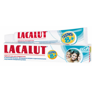 Купить Lacalut Teens зубной гель 50мл от 8 лет