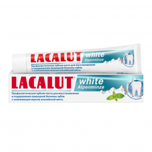 Купить  Lacalut White Alpenminze зубная паста 75мл