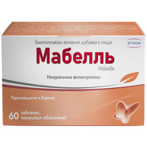 Купить  Мабелль таблетки покрытые оболочкой №60