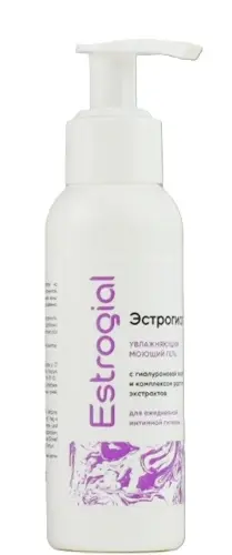 Купить  Эстрогиал гель для интимной гигиены 100мл увлажняющий
