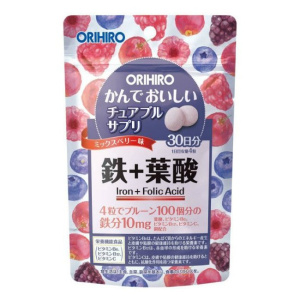 Orihiro Железо с витаминами 120 шт таблетки Купить Orihiro Железо с витаминами 120 шт таблетки