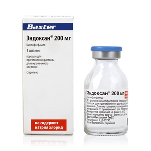 Купить  Эндоксан порошок д/р-ра д/в/в введ 200мг фл 20мл №1