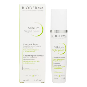Bioderma Sebium Night Peel Ночной пилинг 40мл Купить Bioderma Sebium Night Peel Ночной пилинг 40мл