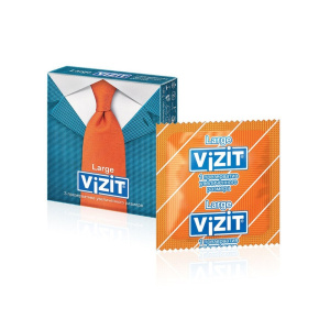 VIZIT Large презервативы увеличенного размера 3 шт.