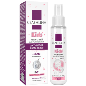Купить  Селенцин Kids Активатор роста волос 100 мл крем-спрей 15 в 1
