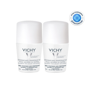 Купить  Vichy дезодорант шариковый 48 ч для чувствительной кожи, 50мл 2 шт