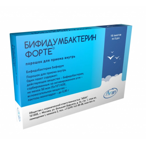 Купить  Бифидумбактерин Форте пор д/внутр примен 5ДОЗ №10