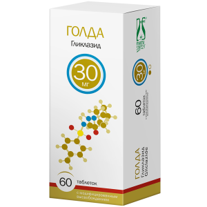 Купить  Голда таб с модиф высвоб 30мг №60