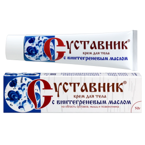 Суставник крем для тела 50г винтегреневое масло Купить Суставник крем для тела 50г винтегреневое масло