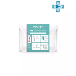 Купить  Vichy Purete Thermal набор мицеллярная вода 100 мл + дневной крем Liftactiv Supreme 15 мл + сыворотка Liftactiv 10 мл + сыворотка Mineral 89 10 мл + флюид солнцезащитный UV Clear 3 мл