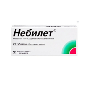 Купить  Небилет таб 5мг №28