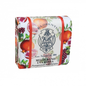 Купить  La Florentina мыло 106г гранат и красный виноград