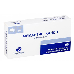 Купить  Мемантин-Канон таблетки ппо 10мг №90