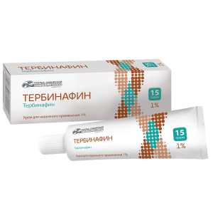 Купить  Тербинафин 1 % 15 г крем для наружного применения