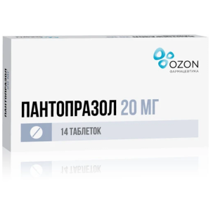 Купить  Пантопразол таб по кишечнораств 20мг №14