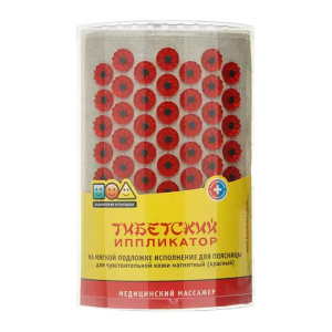 Аппликатор магнитн Кузнецова Тибетский массажер мягк валик красный Купить Аппликатор магнитн Кузнецова Тибетский массажер мягк валик красный
