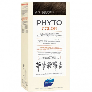 Купить  Phyto Phytocolor краска д/волос Арт.PH10025A99926 Темный шоколадный блонд (6.7)