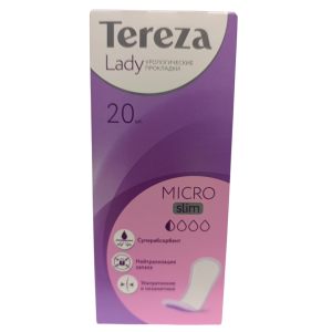Купить  Tereza Lady Micro Slim 20 шт прокладки урологические одноразовые