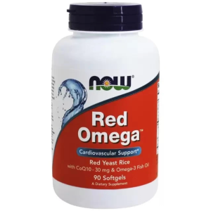 Купить  Now Red Omega Красная Омега желатиновые капсулы 90 капс