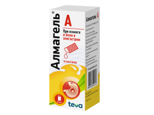 Алмагель А 10 мл 10 шт суспензия для приема внутрь пакетики