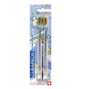Curaproxs набор з/щеток №2 Ultrasoft/CS Duo Hento Toto Edition 2022 Купить Curaproxs набор з/щеток №2 Ultrasoft/CS Duo Hento Toto Edition 2022