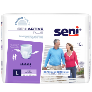 Купить  Seni Active Plus Large 10 шт трусы впитывающие для взрослых