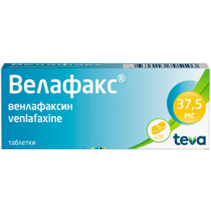 Велафакс таб 37,5мг №28