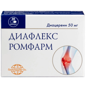 Купить  Диафлекс Ромфарм капсулы 50мг №30