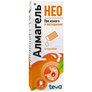 Купить  Алмагель Нео суспензия д/внутр примен пак 10мл №10