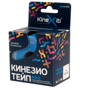 Купить  Бинт адгезивный Кинезио Тейп 5смX5м восстанавл синий адгез н/стер