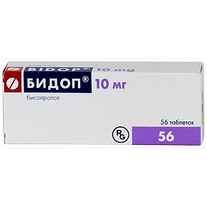 Купить  Бидоп таб 10мг №56