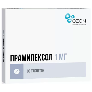 Купить  Прамипексол таб 1мг №30