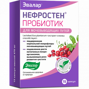 Купить  Нефростен капс 470мг №15 пробиотик