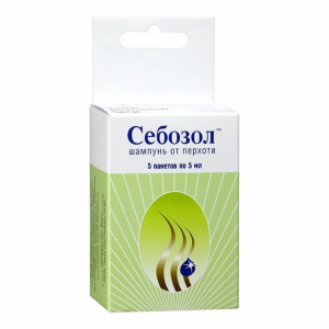 Купить  Себозол шампунь пак 5мл №5