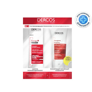 Купить  Vichy Dercos Energy набор шампунь 200 мл+ кондиц 200 мл