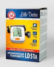 Купить Тонометр автомат Little Doctor LD51A с адаптером