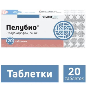 Купить  Пелубио 30 мг 20 шт таблетки