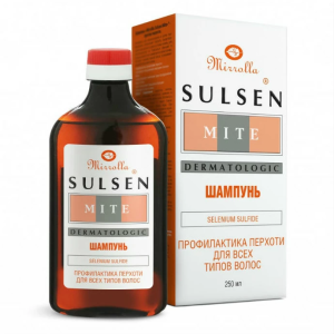 Сульсен Мите 1 % 250 мл шампунь Купить Сульсен Мите 1 % 250 мл шампунь
