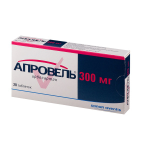 Купить  Апровель таблетки ппо 300мг №28
