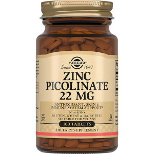 Купить  Solgar Пиколинат цинка, тбл №100
