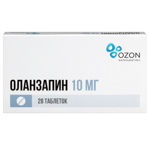 Купить  Оланзапин таб ппо 10мг №28