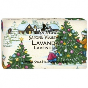 Купить Florinda мыло 100г "Счастливого Рождества" Lavanda / Лаванда