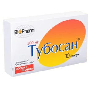 Купить  Тубосан капсулы 200мг №10