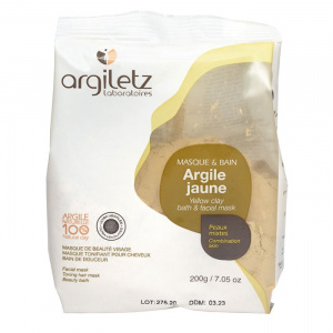Купить Argiletz порошок-маска 200г желтая глина Ультра