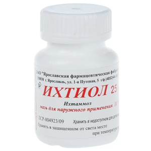 Купить  Ихтиоловая мазь д/наружного применения 10% 25г