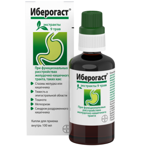 Купить  Иберогаст капли для внутреннего применения 100мл