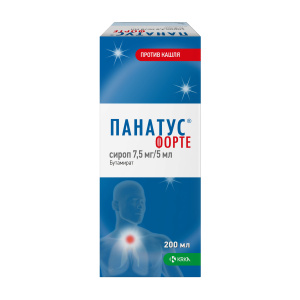 Купить  Панатус Форте сироп 7,5мл/5мл 200мл