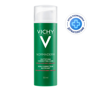 Купить  Vichy Normaderm уход корректирующий против несовершенств 24 ч увлажнения, 50мл