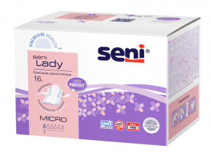 Купить Seni Lady Micro прокладки урологические №16 (1 капля)